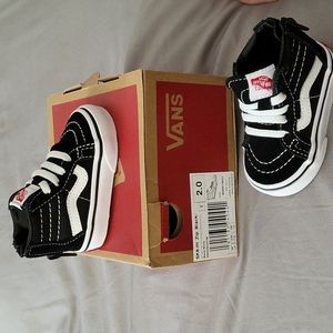 Vans size 2 , like new